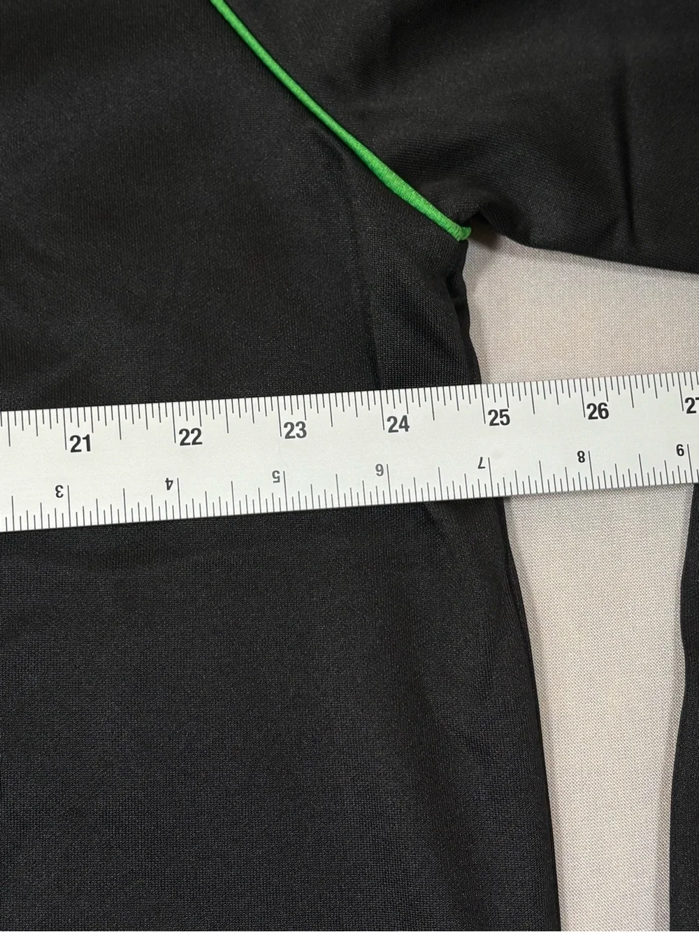 MongoDB Corporate Swag Mens 3XL Black Track Jacket Green Trim Tech Promo